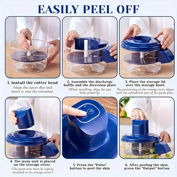 Automatic Electric Vegetable/Fruit Peeler