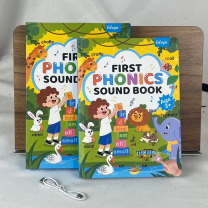 📚 Interactive First Phonics Sound Book for Kids