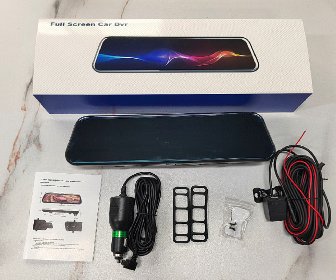 Dual Lens Dash Camera Mirror