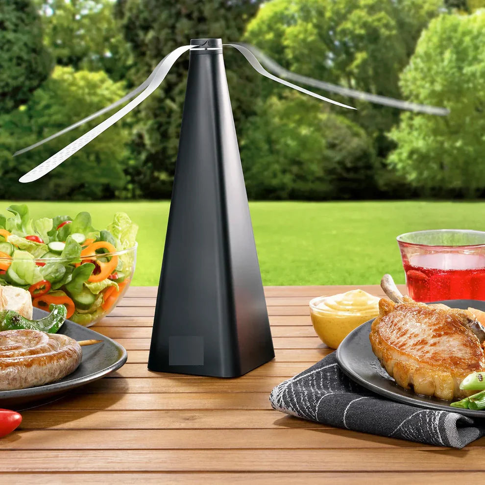 UScollections™ Automatic Portable Food-Safe Fly Repellent Fan