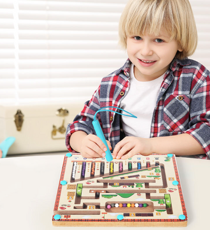 🧲 🌈Magnetic Maze Puzzle Board for Kids