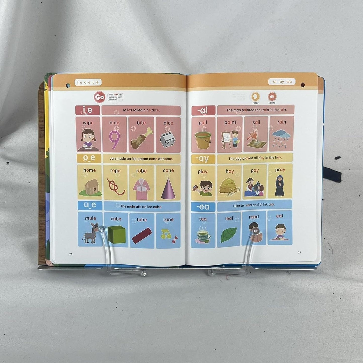 📚 Interactive First Phonics Sound Book for Kids