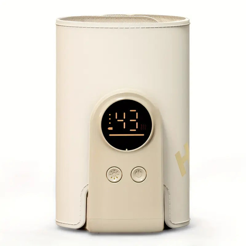👩🍼Portable 6-Level Baby Bottle Warmer | Fast, Safe & Travel-Friendly Milk Warmer